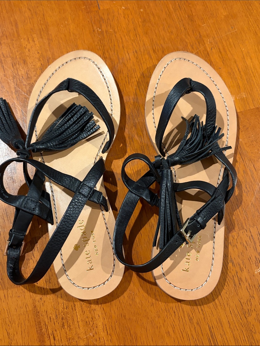 kate spade Black Sandals